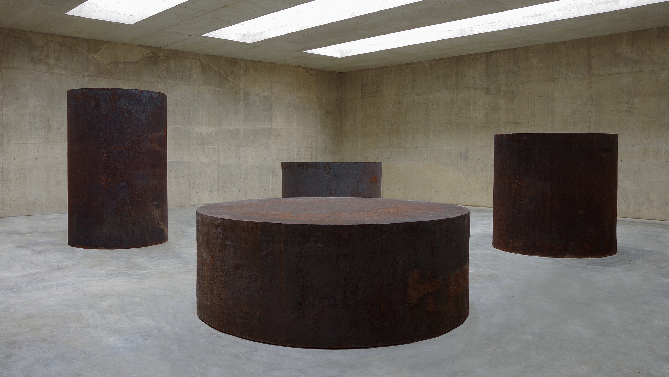 Monumental Richard Serra Sculpture On View At The Glenstone Museum